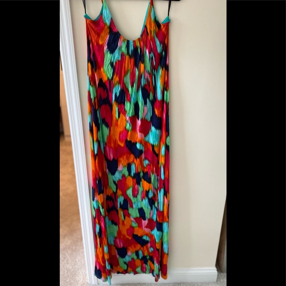 Multicolored maxi dress